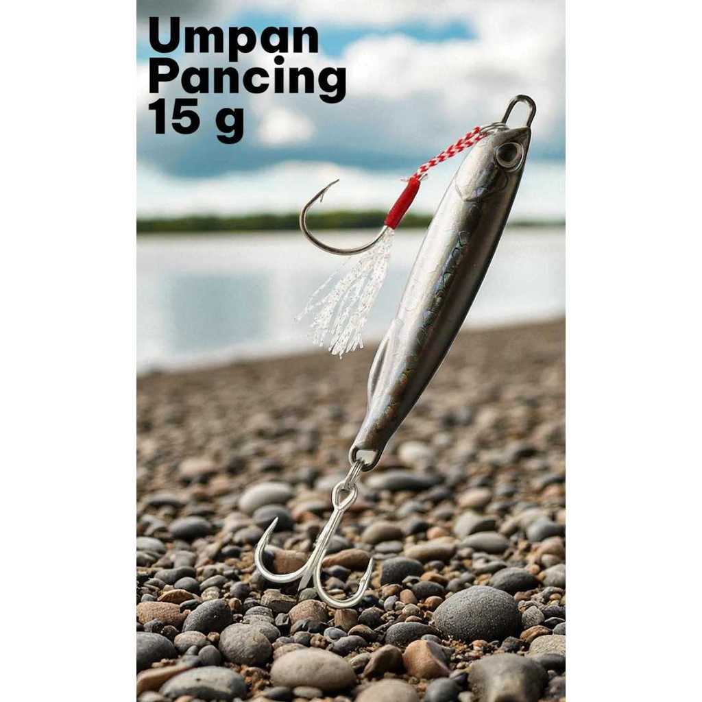 Luya เหยื่อปลอม 15g เหยื่อตกปลา Sharp Sea & River Predator เหยื่อตกปลา - INU167