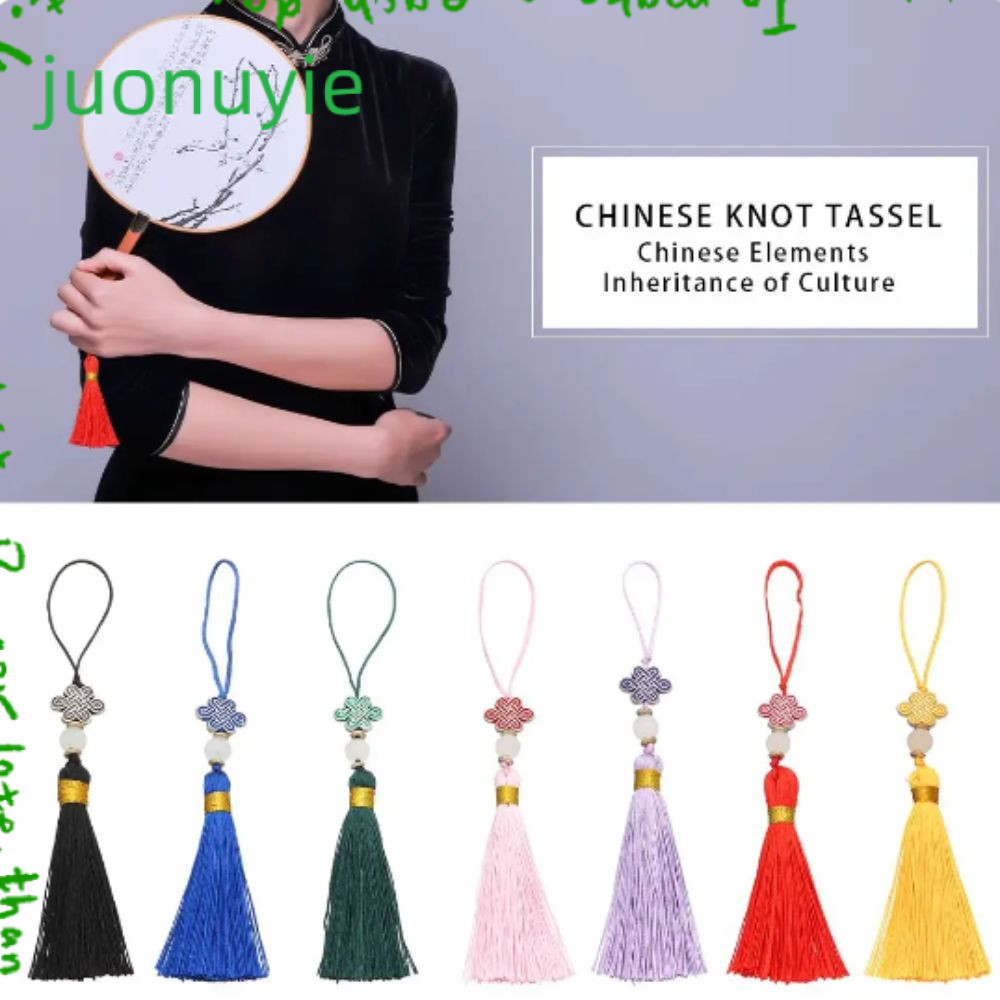 อุปกรณ์ประดับโทรศัพท์สไตล์จีน หัตถกรรมสีสันสวยงาม สำหรับประดับกระเป๋าและเสื้อผ้า