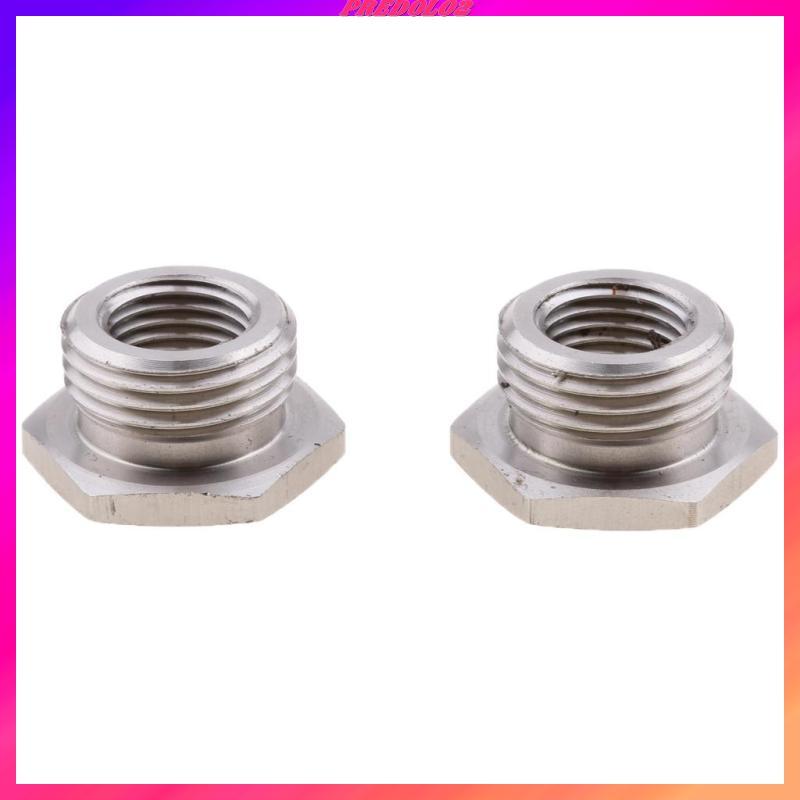 [Predolo2] อะแดปเตอร์ข้อต่อเซ็นเซอร์ O2 สแตนเลส 18 มม. ถึง 12 มม. สําหรับ Harley