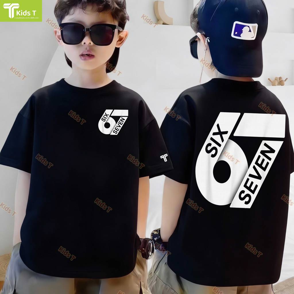 เสื้อเด็ก เกาหลี ผ้าเทคโนโลยี sorona จากอเมริกา ผลิต Kids T เหมาะเด็กผู้ชายเด็กผู้หญิง ใส่สบาย #37