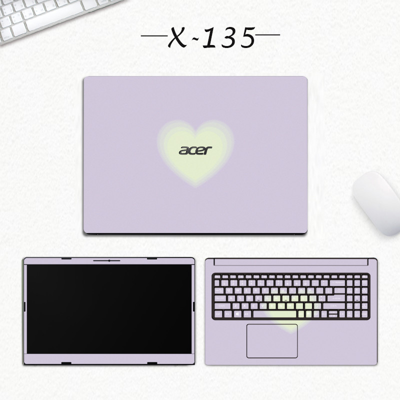 Acer 4755G E1-422G 4830TG E1-431G 5560G E1-432G ไม่มีสารตกค้างคอมพิวเตอร์แล็ปท็อปผิวไวนิลสติกเกอร์โน