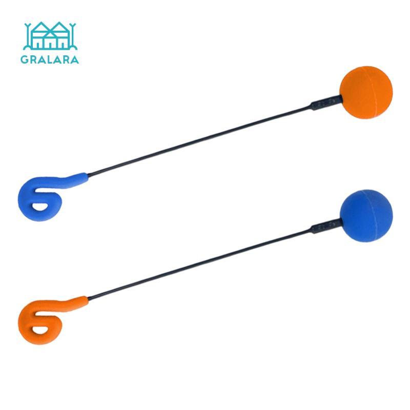 [Gralara] Gong Mallet Gong Resonant Mallet สําหรับกงขนาดใหญ่ผลิตหัวคู่สําหรับการแสดงนักดนตรีเสียงสมา