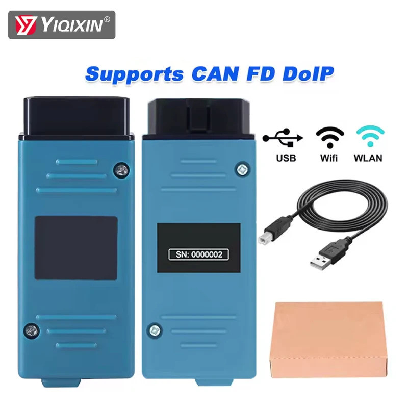 VNCI VCM3 เครื่องมือวินิจฉัยรถยนต์สําหรับ Ford Mazda การเขียนโปรแกรมเครื่องสแกนเนอร์สนับสนุน CAN FD 