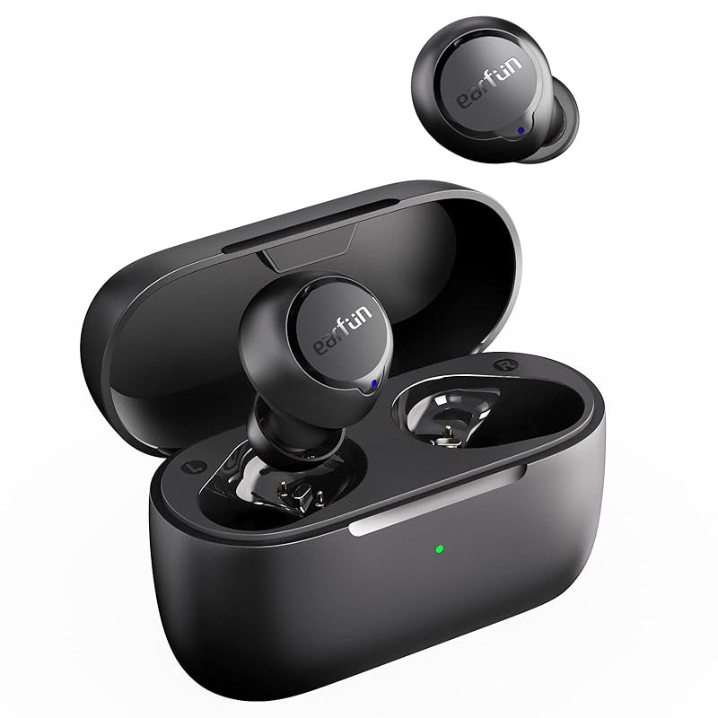 "VGP 2023 Gold Award Winning EarFun Free 2S Bluetooth 5.2 Wireless Earbuds - Deep Bass, Clear Calls 
