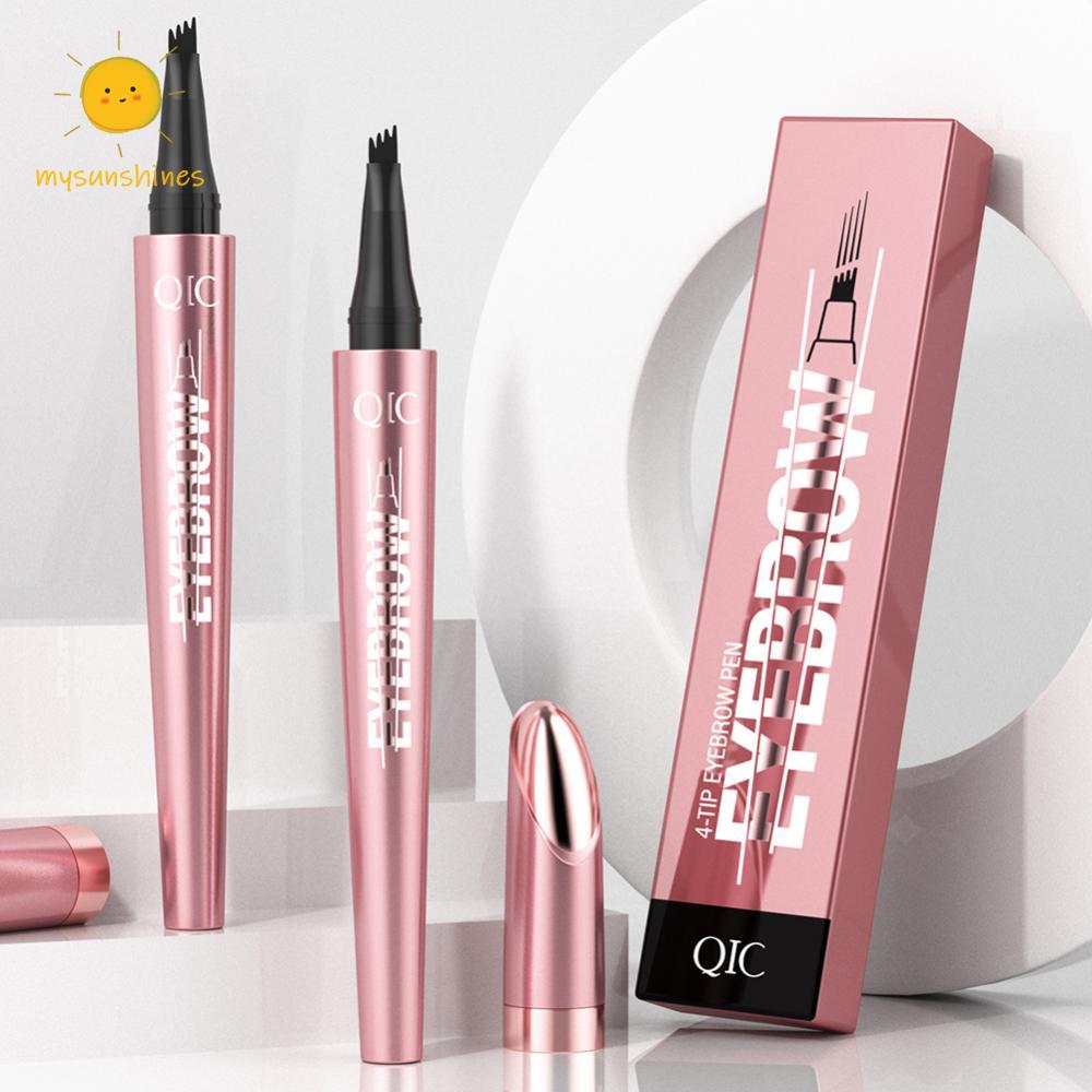 ❦ 3D ดินสอเขียนคิ้วกันน้ําดินสอเขียนคิ้ว Smudge-proof Eye Brow ดินสอ Long-Lasting Microblading ดินสอเขียนคิ้วสําหรับแต่งหน้า ราคา ถูกที่สุด ดีลบีเคเค แกลเลอรีภาพที่ 4