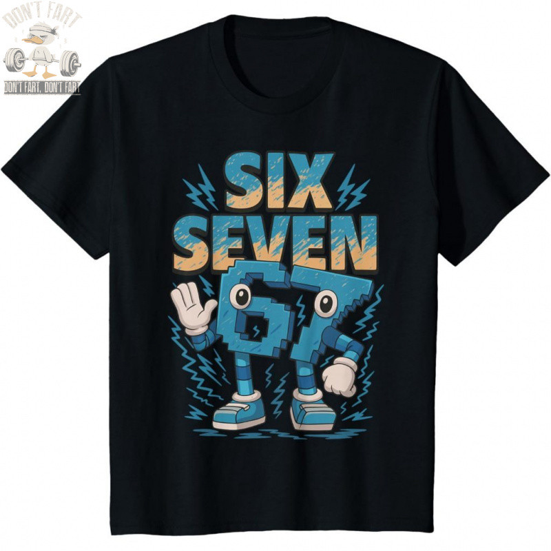 Unisex Kids Meme 67 Six Seven 6 7 เสื้อยืด Brainrot อิตาลี t-shirt