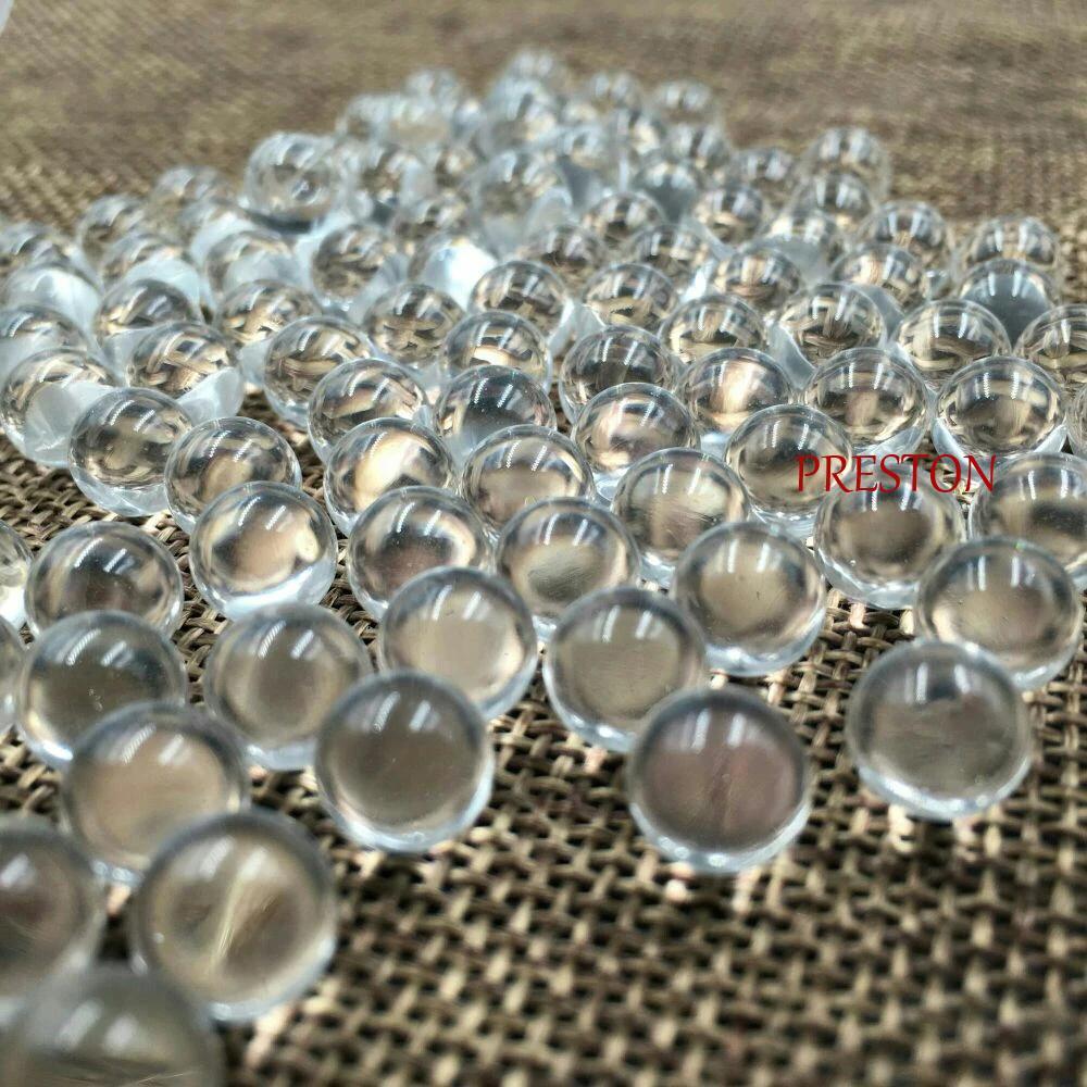 PRESTON Glass Ball 10 มม. 14 มม. 16 มม. แจกันฟิลเลอร์ Marbles เกม Bouncing Ball|ลูกปัด พินบอล|ลูกแก้วแก้วใส