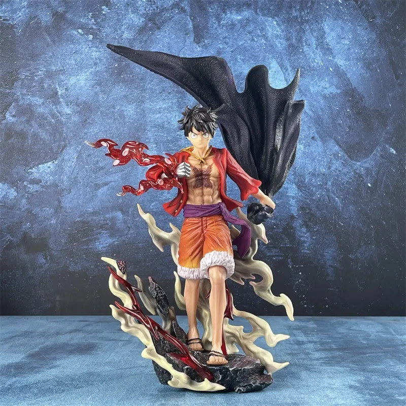 One Piece GK Resonance Sakura Luffy เดิน Luffy ชุดตกแต่งรูปปั้นชนิดบรรจุกล่อง Asai