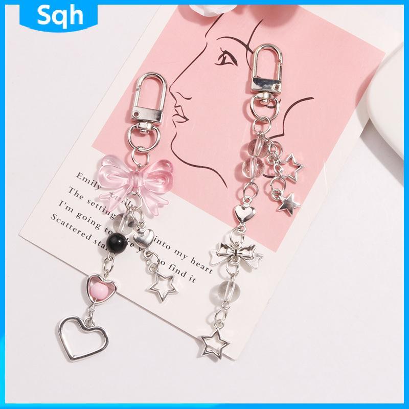 Bri Kawaii โทรศัพท์ Charm พวงกุญแจจี้อุปกรณ์เสริมสําหรับสาวผู้หญิง ywr