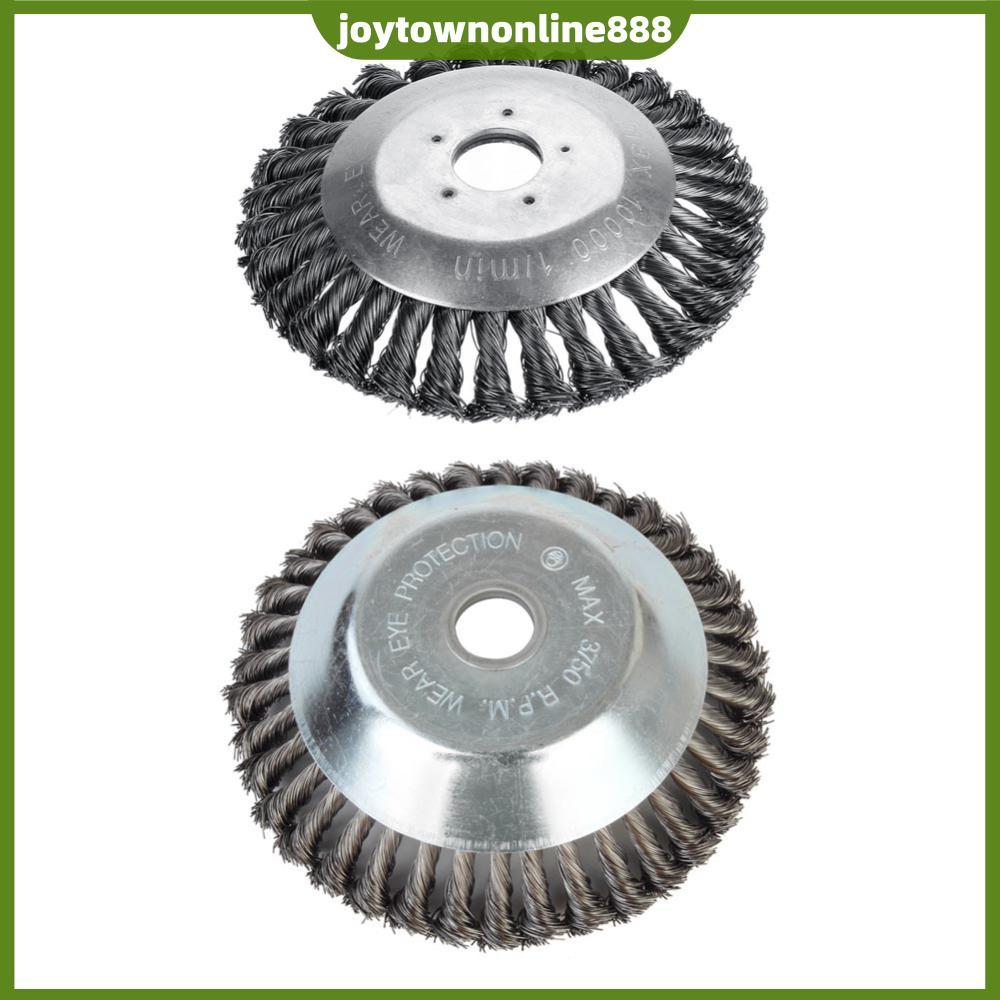 เครื่องตัดหญ้าหัวกําจัดวัชพืชฝุ่นกําจัดสนิมเครื่องตัดหญ้าถาดหญ้าแผ่นหัวสนิมเครื่องตัดแปรงสําหรับเครื