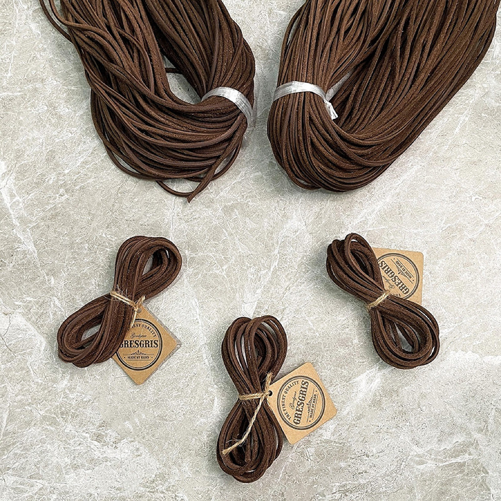 เชือกรองเท้า สายเชือกรองเท้า GRE Cargo Boots Cowhide หนังแท้ Red Wing redwing 875 wesco Little White