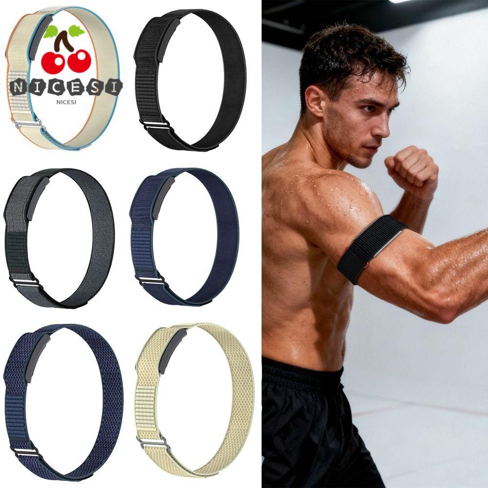 NICESI Fitness Tracker Arm Band,ปรับ Breathable Sport Band Bicep Band,ไนลอนออกแบบสายรัดสําหรับAmazfi