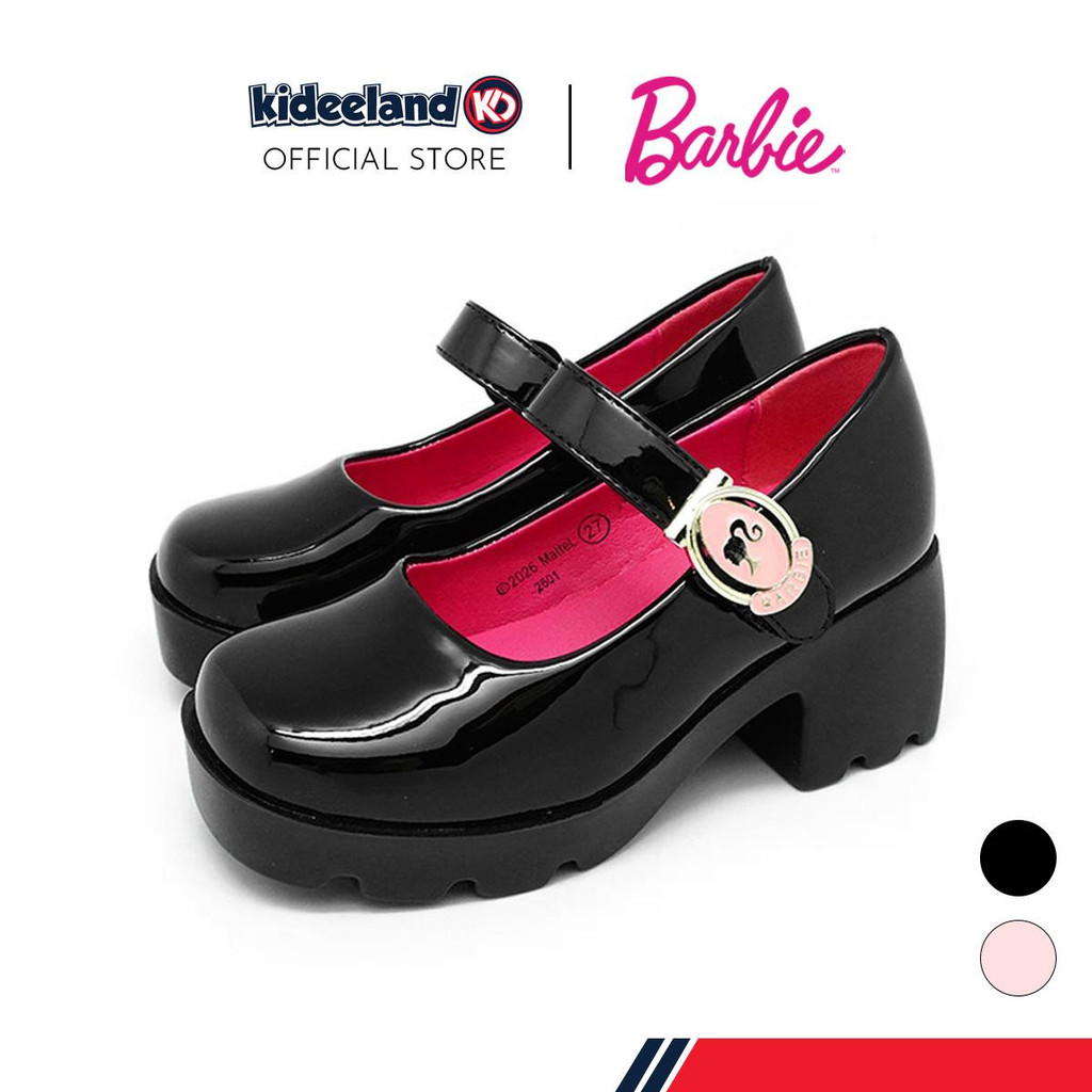 Kasut Bertumit Tinggi Barbie Shoes Platform Heels Girl Kids (BB6068 | BB6075) - Kideeland