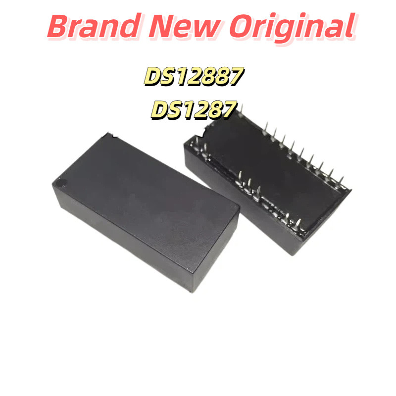 DS12C887+DS12C887 DS12887 DS1287 นาฬิกาวงจร/นาฬิกา/ไทม์มิ่ง DIP-18