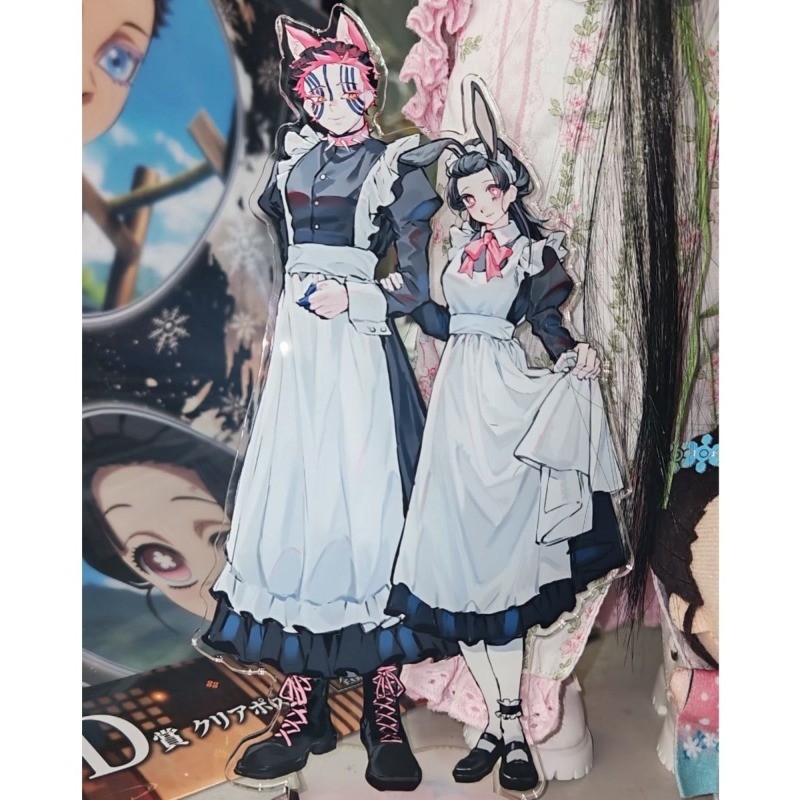 Akaza Koyuki อะนิเมะเครื่องประดับตัวละครสําหรับโต๊ะอะคริลิคยืนเครื่องประดับสร้างสรรค์ของขวัญตกแต่งคอ