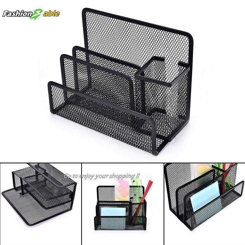 Fashion.shop03 1X ตาข่ายจดหมายกระดาษแฟ้มเก็บ Ra ผู้ถือถาด Organiser Desktop Office CAD