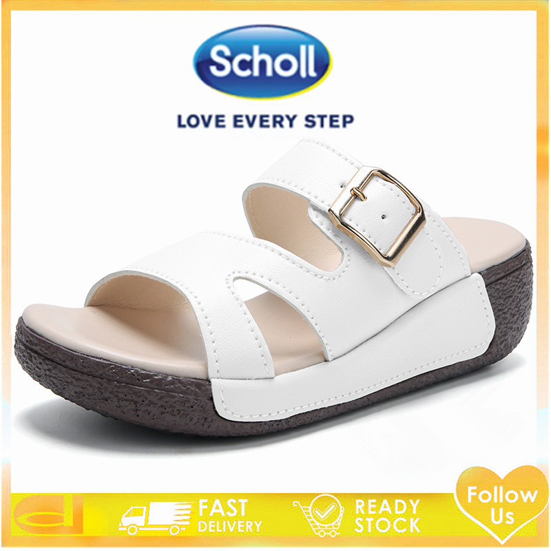 รองเท้าผู้หญิง Scholl ส้นแบน แบบ Boat Shoes และ Loafer สำหรับไซส์ 40-44
