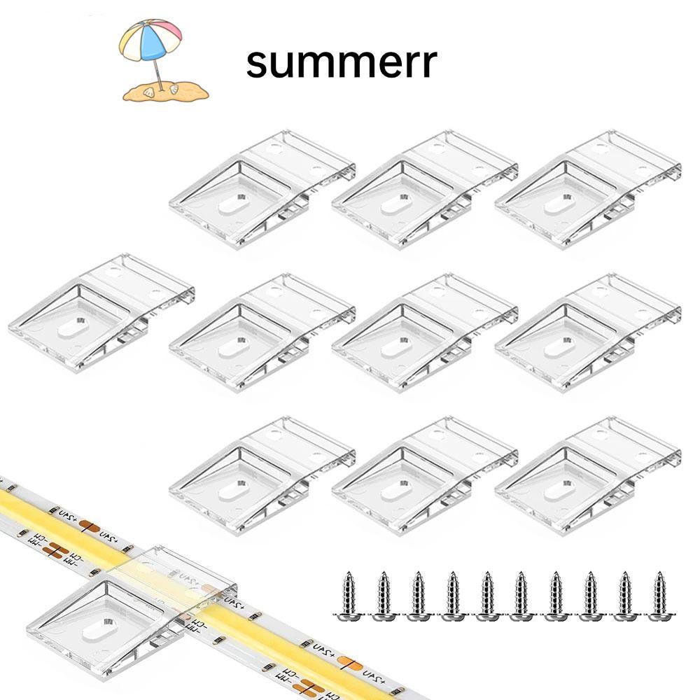 SUMMERR คลิปพร้อมสกรู, FCOB COB SK6812 RGBW Light Strip Clamp 10 มม.PCB LED Light Strip คลิป, คุณภาพ