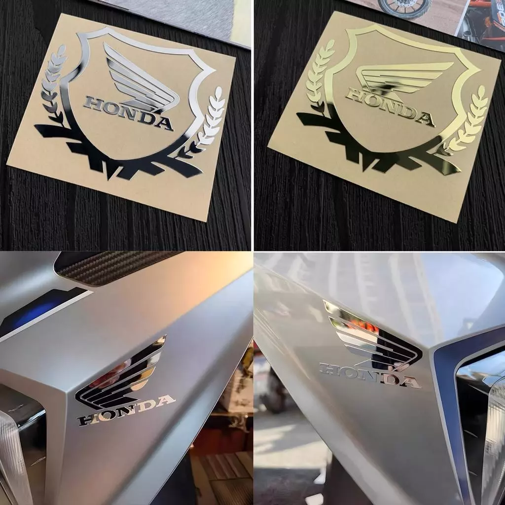 สติกเกอร์โลโก้ Honda Metal Wing สำหรับ Click125 SH125 PCX160 Air Blade Winner X Vario Beat thumbnail 10