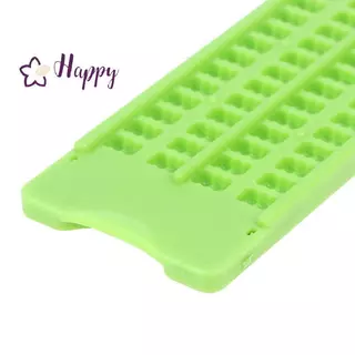 <Happybay> Plastic Braille Writing Slate School Portable Practical With Stylus Practice ลดราคา