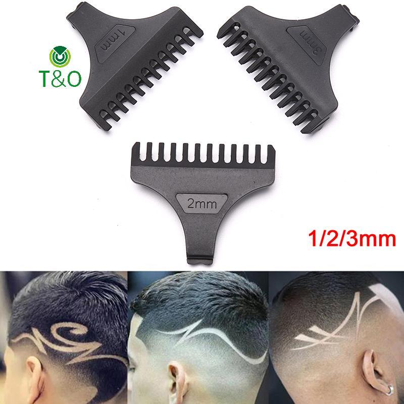 T&O 3 ชิ้น/เซ็ต Universal Hair Clipper เครื่องโกนหนวด Limitbs เปลี่ยนสิ่งที่แนบมา