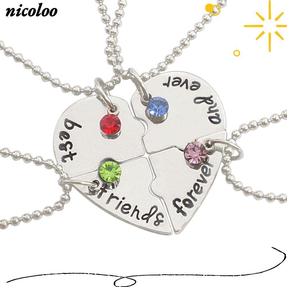 NICOLOO 4 Bff Creative Love Necklace สร้อยคอสวย