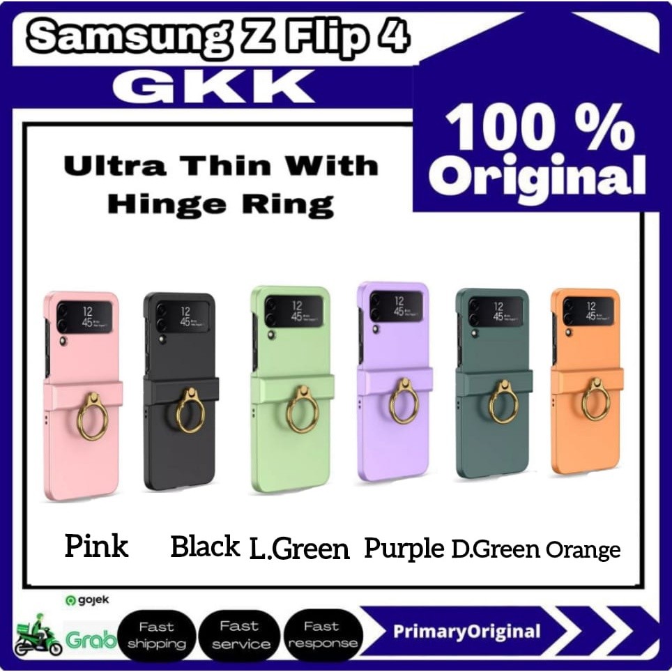 เคส Samsung Galaxy Z Flip 4 Flip4 GKK Ultra Thin พร้อมแหวนบานพับ
