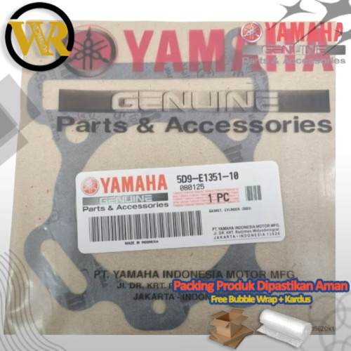 Perpak Paking Block ลูกสูบ Vega ZR Jupiter Z ใหม่แท้ ORI YAMAHA 5D9 E1351 10