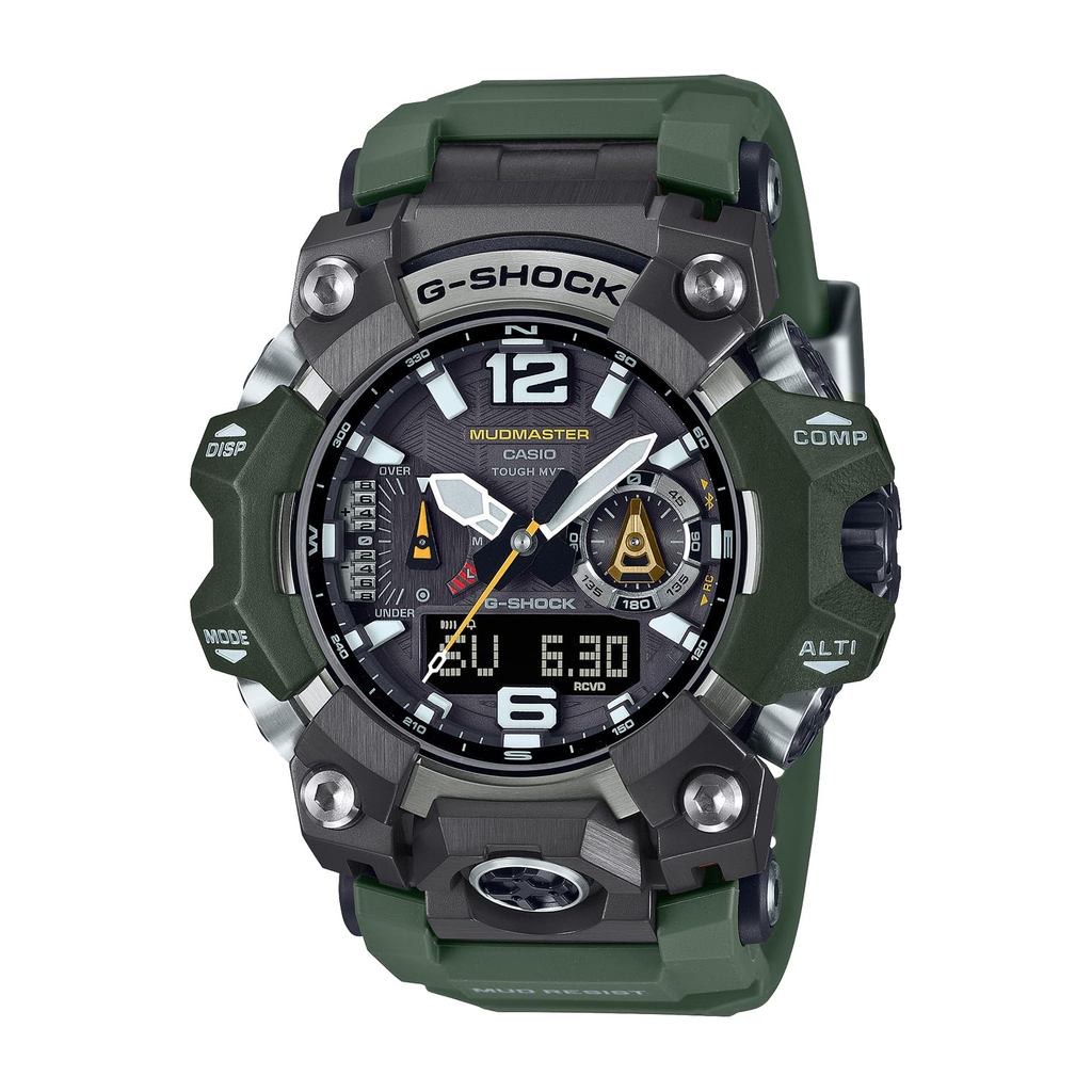 CASIO G-SHOCK Men's Watch - GWG-B1000 Series, Black and Khaki Options