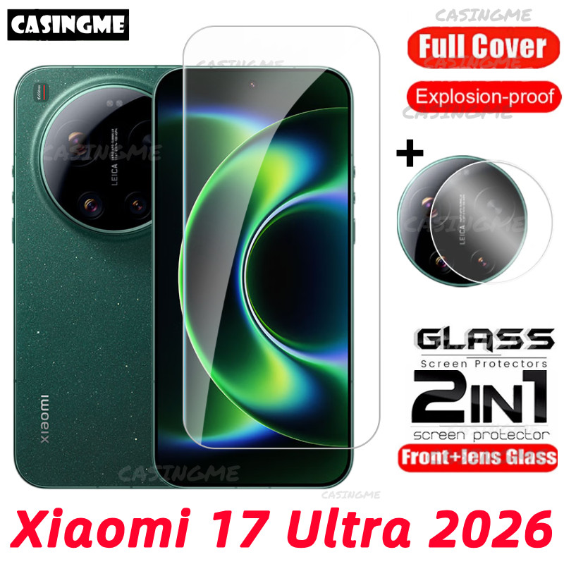 1 ~ 3PCS เลนส์กล้องป้องกันกระจกสําหรับ Xiaomi 17 Ultra 17Ultra 4G 5G 2026 ฟิล์มกระจกนิรภัยสําหรับ Xiaomi17Ultra กระจกป้องกัน