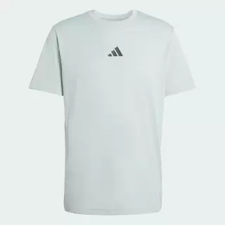 adidas Gym & Training เสื้อยืดพิมพ์ลาย CLIMACOOL TRAINING IDENTITY ผู้ชาย สีเขียว KD3914