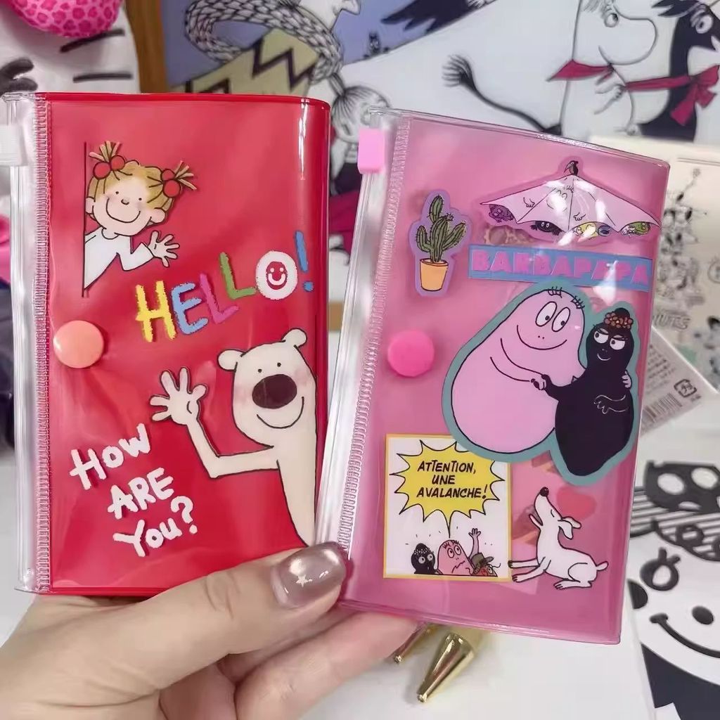 ญี่ปุ่น COCO ซอส Baba Dad High-value pvc กระเป๋าขนาดใหญ่ความจุกระเป๋าเดินทางเอกสารผู้ถือหนังสือเดินทาง % H260227