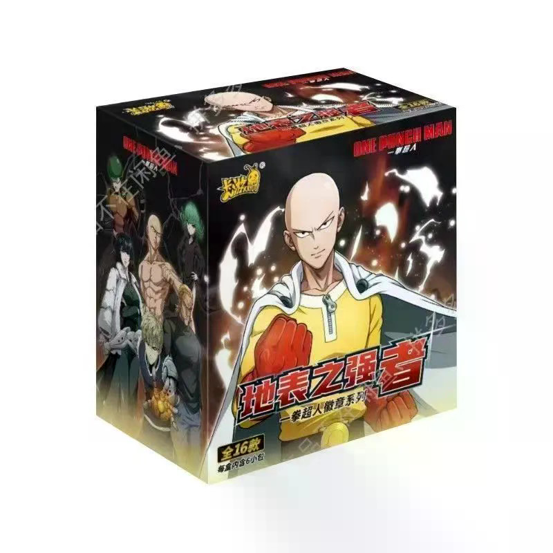 ♡One Punch Man Badge Series Ground Strong Badge Bar Punch Man สินค้า Valley