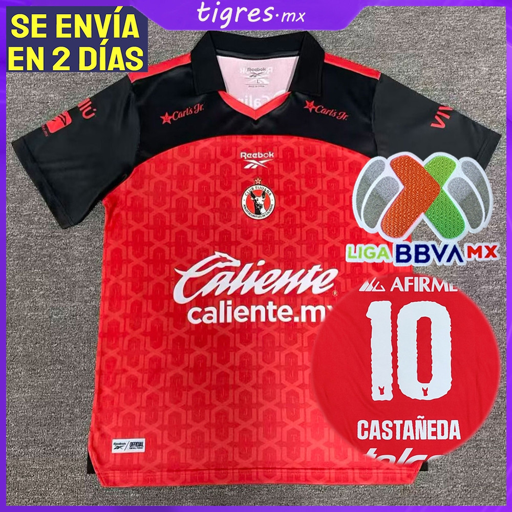 เสื้อทีม Tijuana Xolos พร้อมบริการปรับแต่งชื่อและหมายเลข