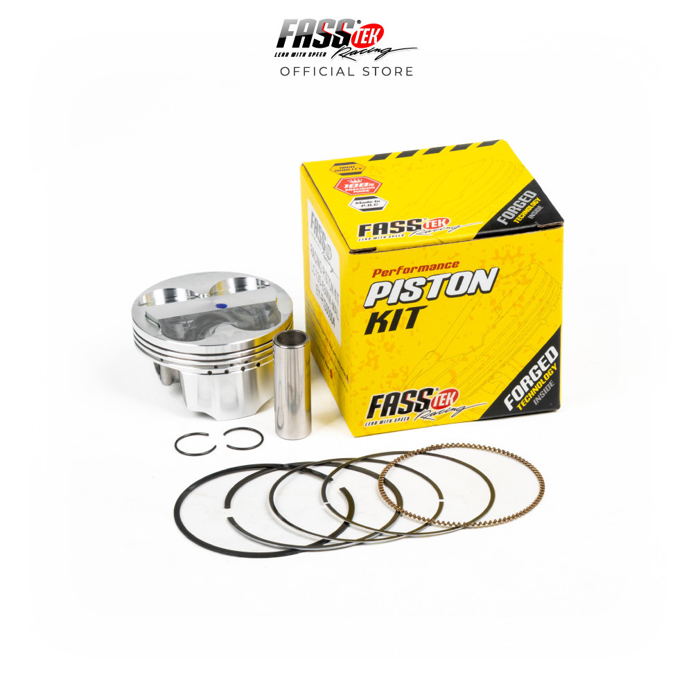 63MM Y15 135LC FORGED PISTON - EMBOSS FASSTEK