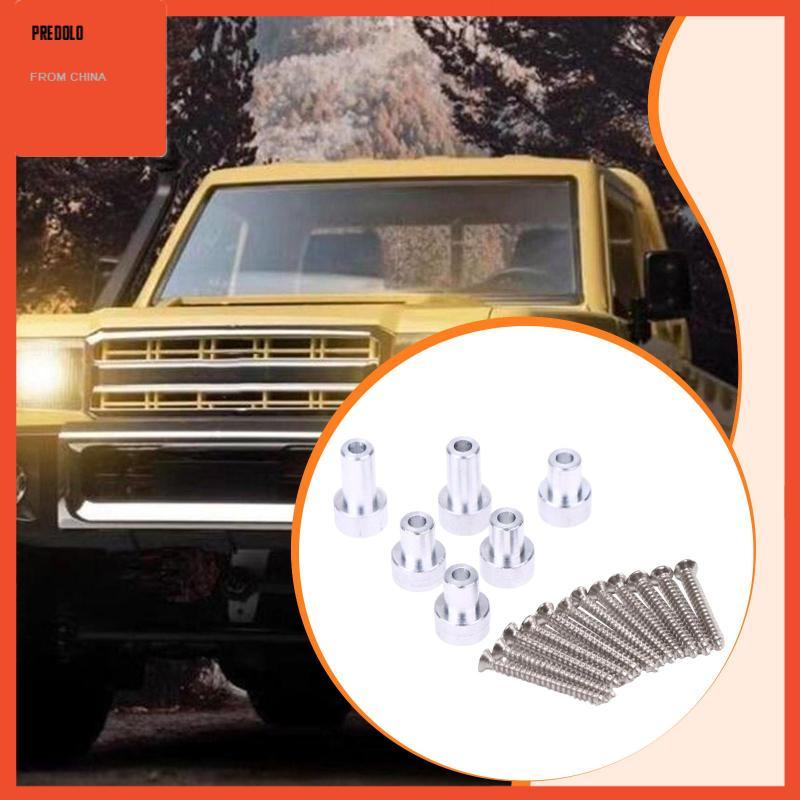 [Predolo] ชิ้นส่วนคอลัมน์เปลือกรถ RC 6 ชิ้นสําหรับ 1/12 Scale MN82 LC79 Off Road Pickup