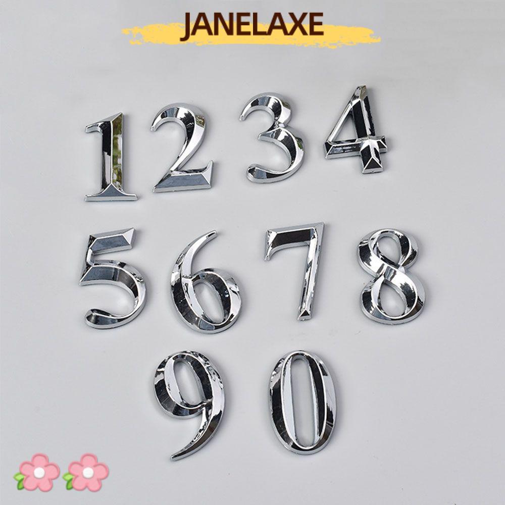 JANELAXE932JN House Number สติ๊กเกอร์ Apartment Hotel Office Door Address Modern Simplicity