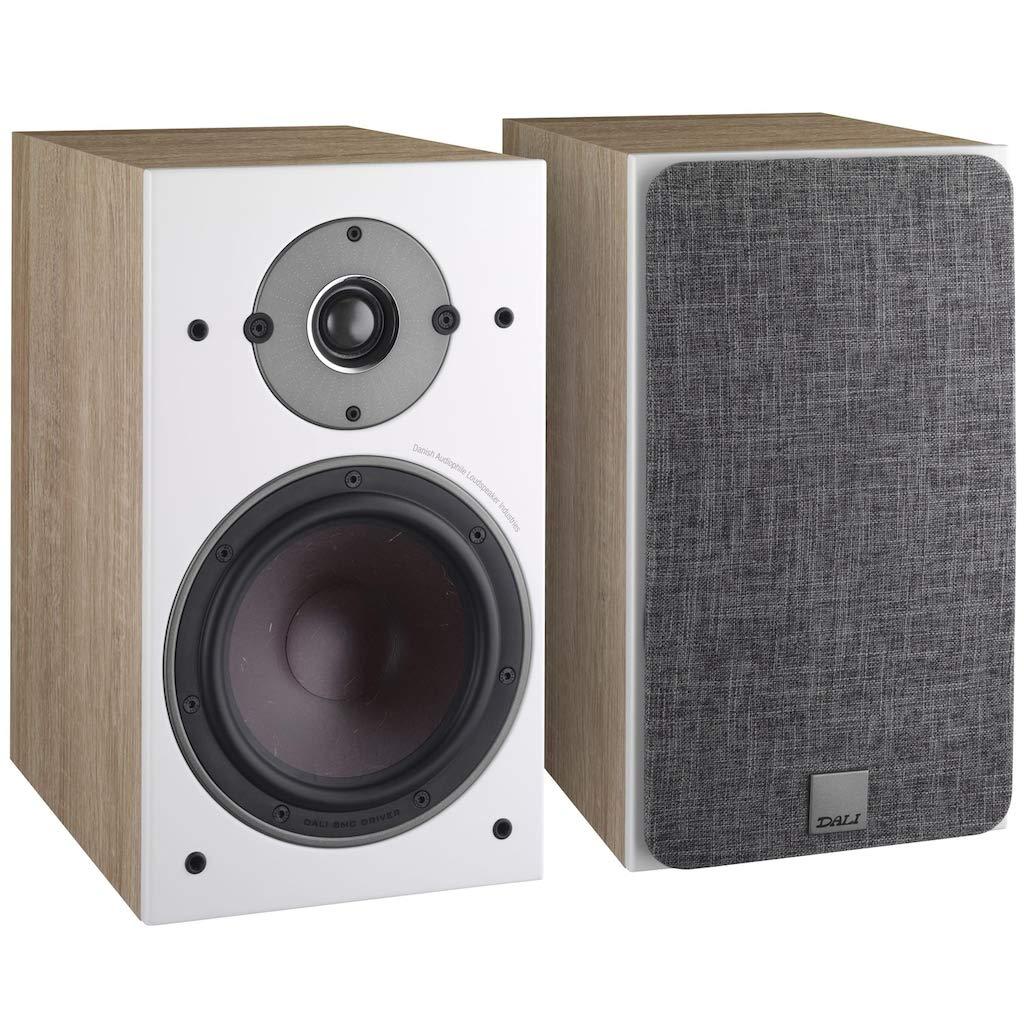 DALI OBERON3 2-Way Bookshelf Speakers with 180mm Woofers, OBERON3LO, Light Oak, Set of 2