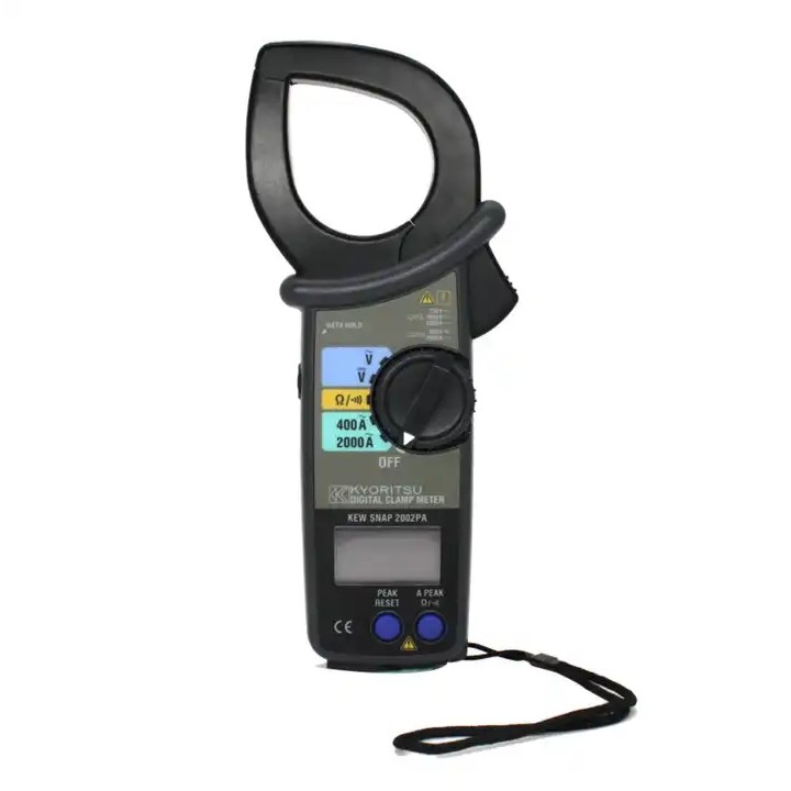 ในสต็อก Kyoritsu 2002R เครื่องมือหนีบ True RMS ความแม่นยําสูง, 2000A/1000V 2002PA