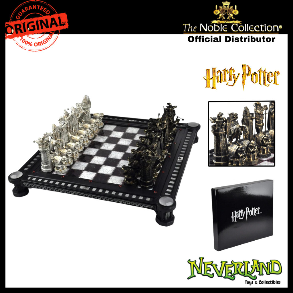 ( 📌 PRE-ORDER)Harry Potter The Final Challenge Chess Set The Noble Collection***Open Box***