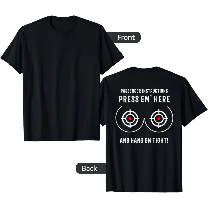 The latest t-shirt - Press Em' Here Shirt Funny Motorcycle T-Shirt
