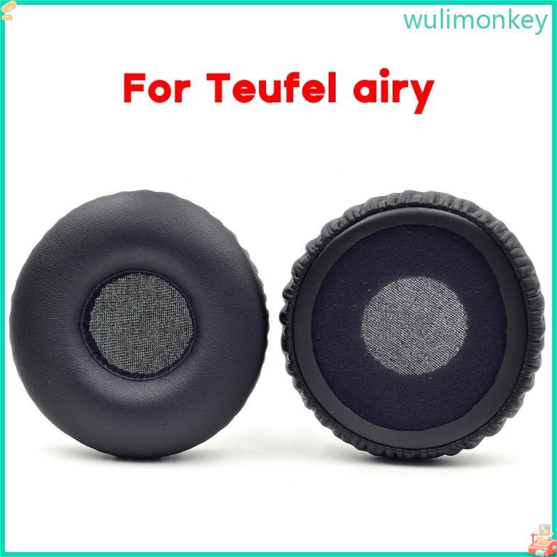 WU แผ่นรองหูฟังแบบนุ่มสําหรับ Tefel โปร่งสบาย ชุดหูฟัง Earpads การออกแบบตามหลักสรีรศาสตร์