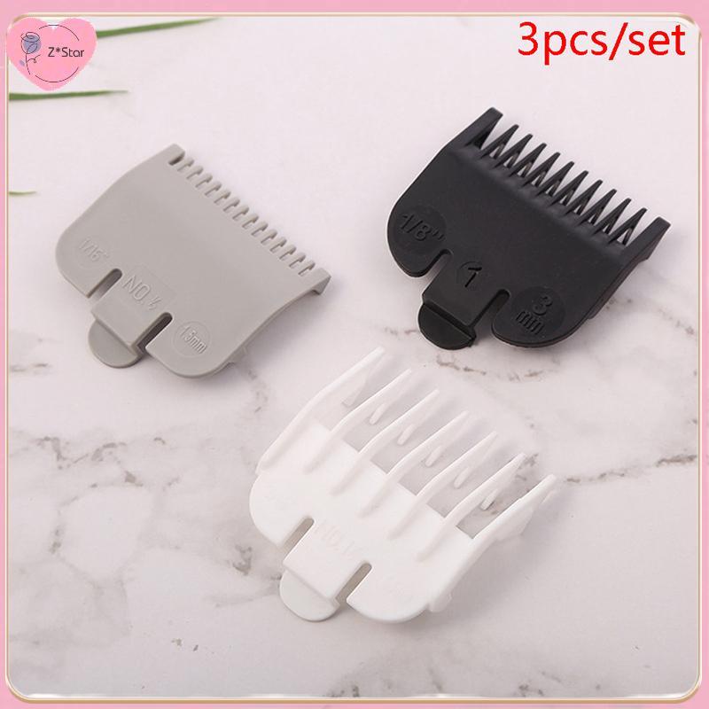 Z*Star 3 ชิ้น/เซ็ต Universal Hair Clipper Limitb Guide Attachment Barber Replacement.