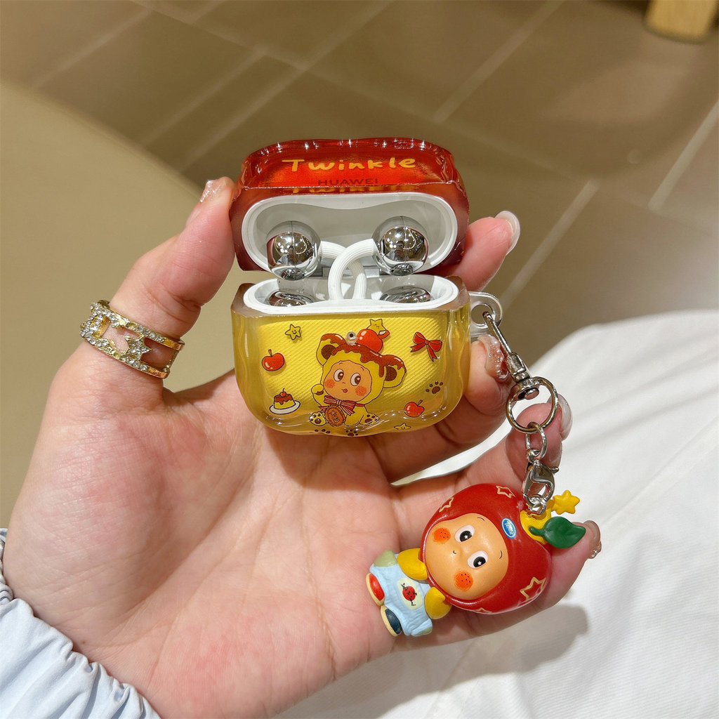 สําหรับเคสป้องกันหูฟัง huawei freeclip2, เคสการ์ตูน Star man freebudsse3 se2 anti-drop น่ารัก freecl