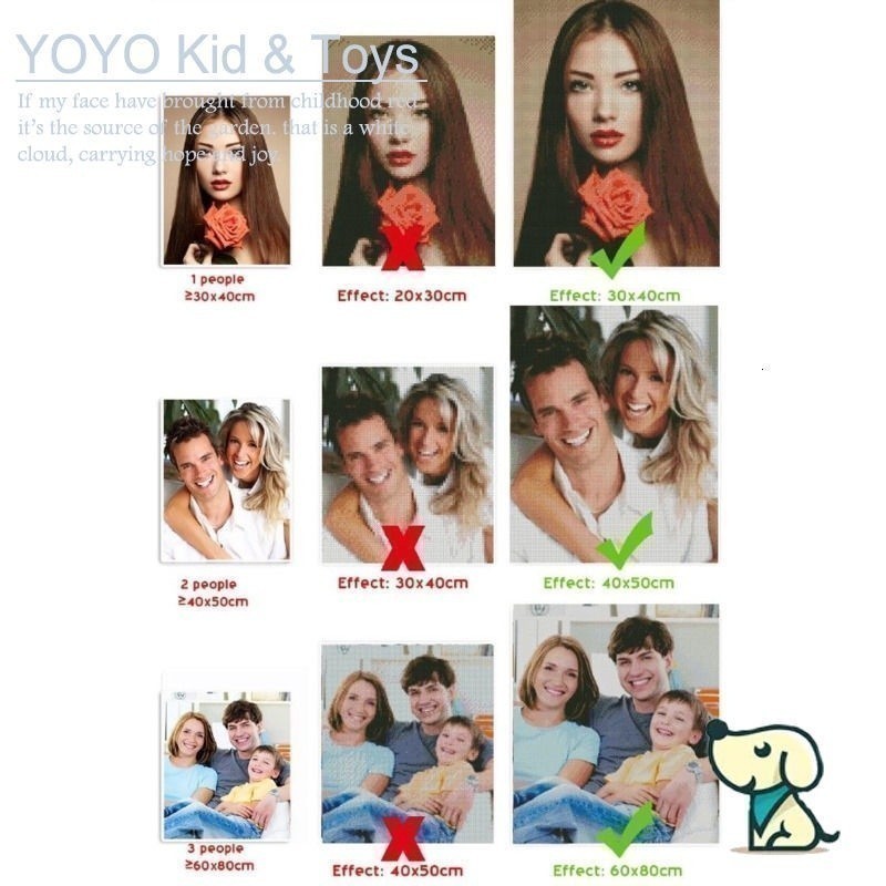 DADA z01ภาพที่กําหนดเองสําหรับตกแต่งบ้านภาพที่กําหนดเองส่วนตัวที่กําหนดเอง DIY 5D เพชรภาพวาดส่วนตัวท