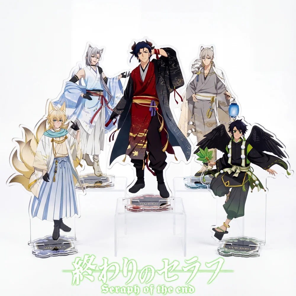 Standee อะนิเมะ Seraph of the End Angel of Doom mica รุ่นสําหรับโต๊ะเรียนตกแต่ง Yuichiro Mikaela แฟน