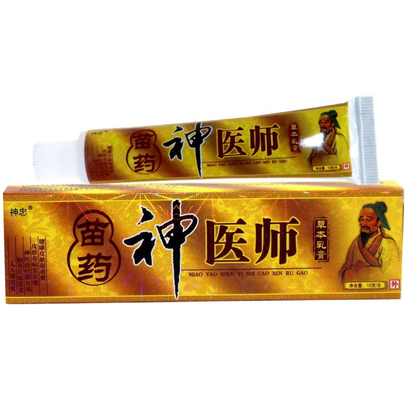God Doctor Herbal Cream Ointment God Doctor Skin External Use Anti-itch Ointment Cream 26.3.19