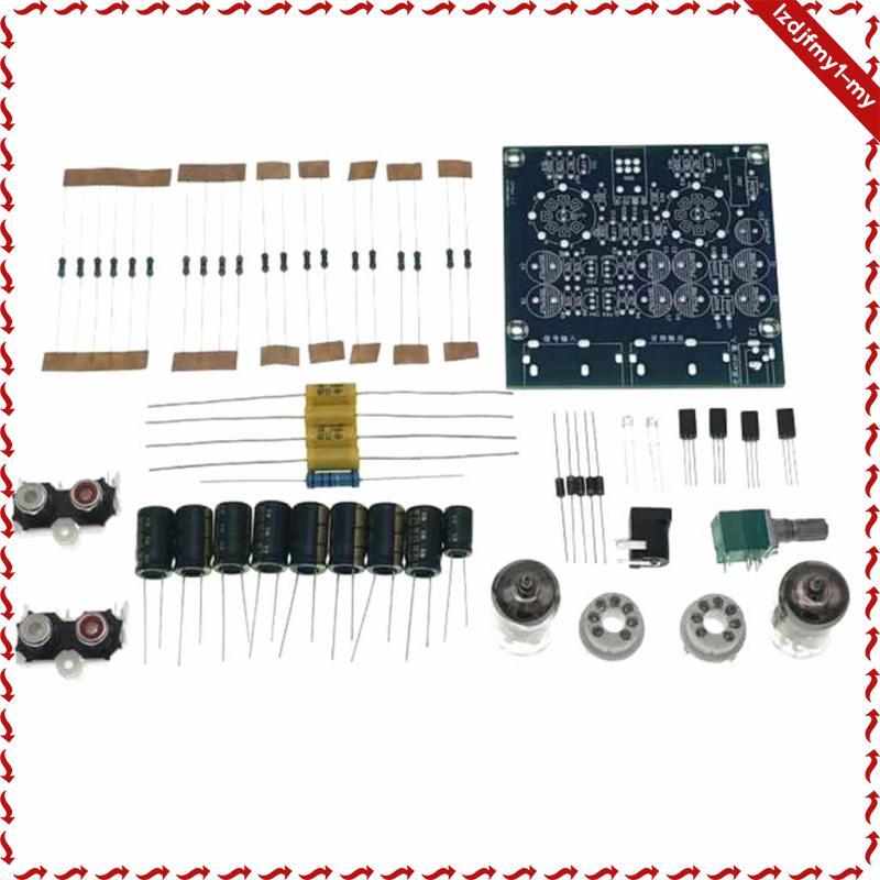 [leipupa] หลอดอิเล็กทรอนิกส์ 6J1 DIY Preamplifier อิเล็กทรอนิกส์ DIY Kit Tube Pre-Amplifier
