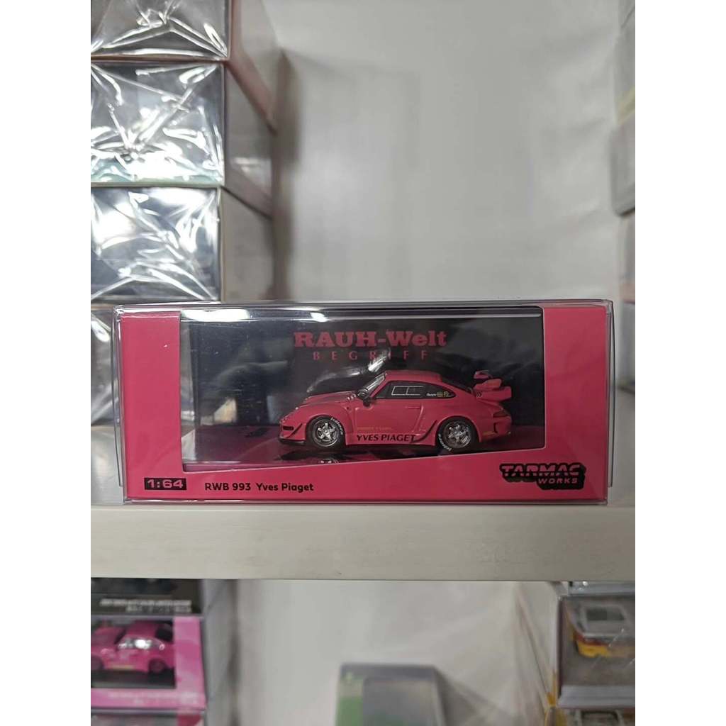 Tarmac Works 1/64 Porsche RWB 993 Yves Piaget Pink Limited Opened Seeing Nothing Moving Nothing Grou