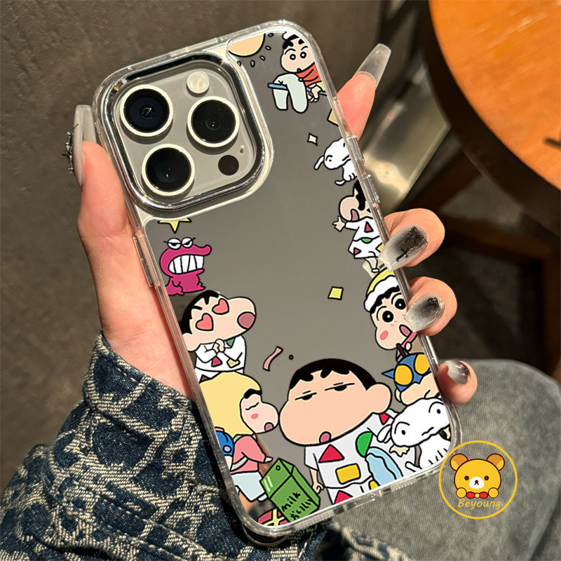 ตลกเครยอนชินจังเคสโทรศัพท์สําหรับVivo IQOO Z10 Z10X Z9 Turbo + Z9X Z9s Pro U5E U5X U5 U3 U3 U3X Z5X 